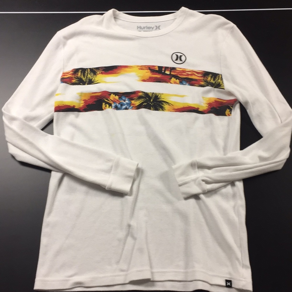 Long sleeve Hawaiian shirt